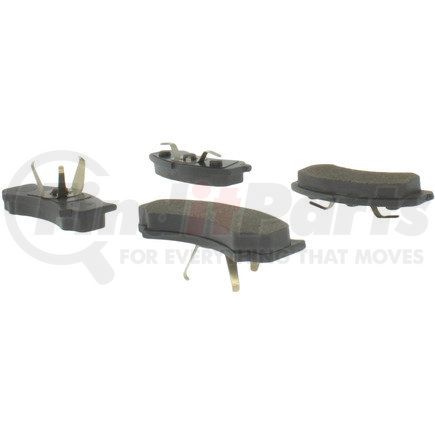Centric 102.15120 C-Tek Semi-Metallic Brake Pads with Shims