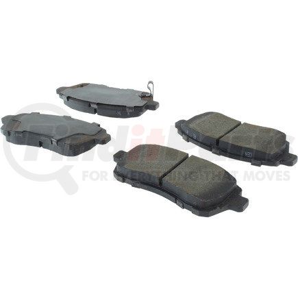 Centric 102.14541 C-Tek Semi-Metallic Brake Pads with Shims