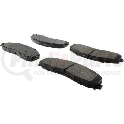 Centric 102.16800 C-Tek Semi-Metallic Brake Pads with Shims