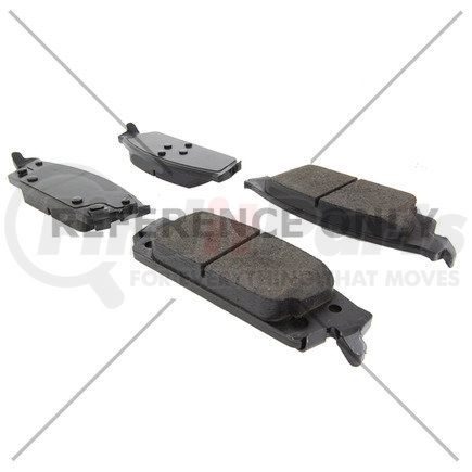 Centric 102.17070 C-Tek Semi-Metallic Brake Pads with Shims