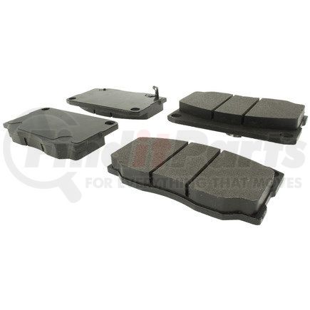 Centric 102.17160 C-Tek Semi-Metallic Brake Pads with Shims