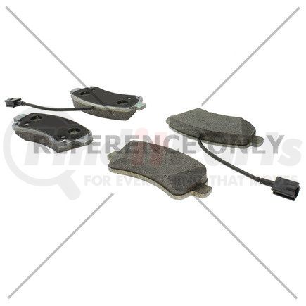 Centric 102.17461 C-Tek Semi-Metallic Brake Pads with Shims