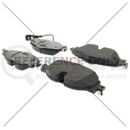 Centric 102.17600 C-Tek Semi-Metallic Brake Pads with Shims