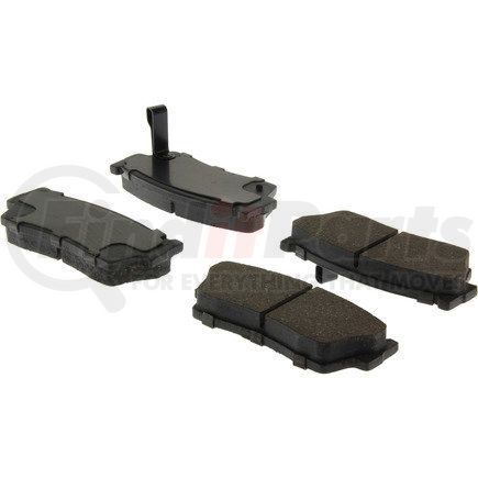 CENTRIC 103.04180 - ceramic pads | c-tek ceramic brake pads with shims | disc brake pad