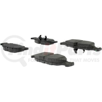 Centric 102.06880 C-Tek Semi-Metallic Brake Pads with Shims
