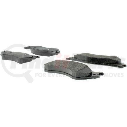 Centric 102.07021 C-Tek Semi-Metallic Brake Pads with Shims