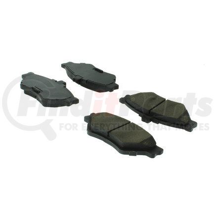 Centric 102.06780 C-Tek Semi-Metallic Brake Pads with Shims