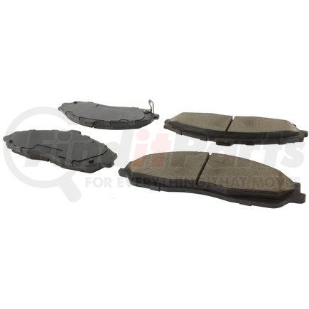 Centric 102.07310 C-Tek Semi-Metallic Brake Pads with Shims