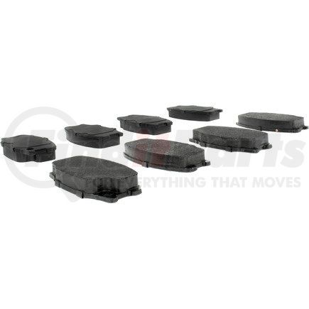 Centric 102.07340 C-Tek Semi-Metallic Brake Pads with Shims
