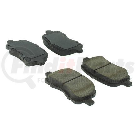 Centric 102.07410 C-Tek Semi-Metallic Brake Pads with Shims