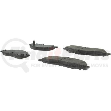 Centric 102.07490 C-Tek Semi-Metallic Brake Pads with Shims
