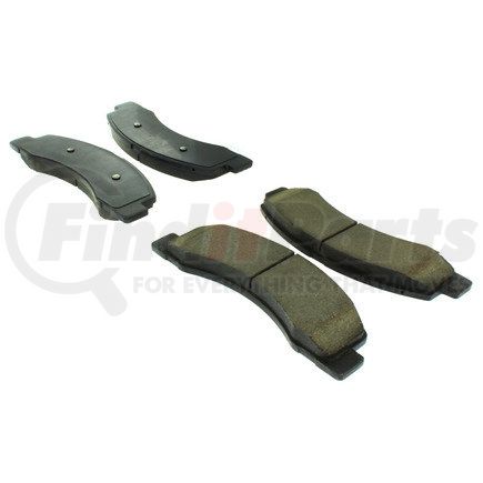 Centric 102.07560 C-Tek Semi-Metallic Brake Pads with Shims