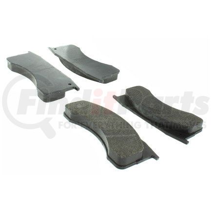 CENTRIC 102.07690 - metallic pads | c-tek semi-metallic brake pads with shims | disc brake pad
