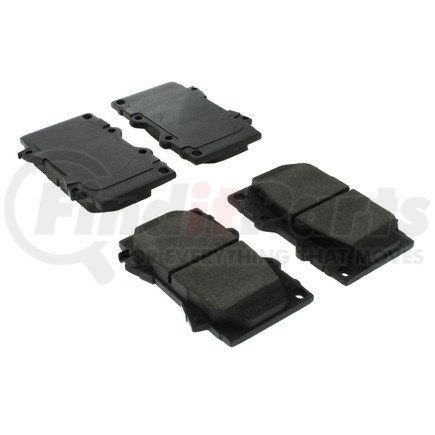 Centric 102.07720 C-Tek Semi-Metallic Brake Pads with Shims
