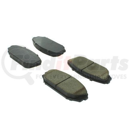 Centric 102.07930 C-Tek Semi-Metallic Brake Pads with Shims