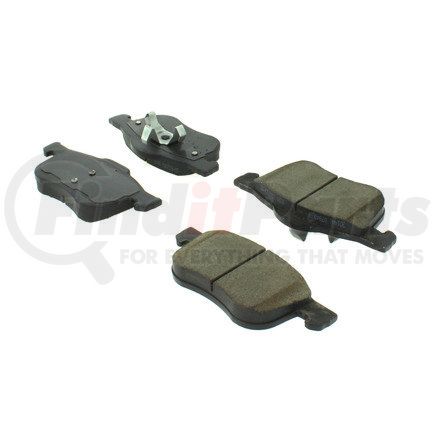 Centric 102.07940 C-Tek Semi-Metallic Brake Pads with Shims