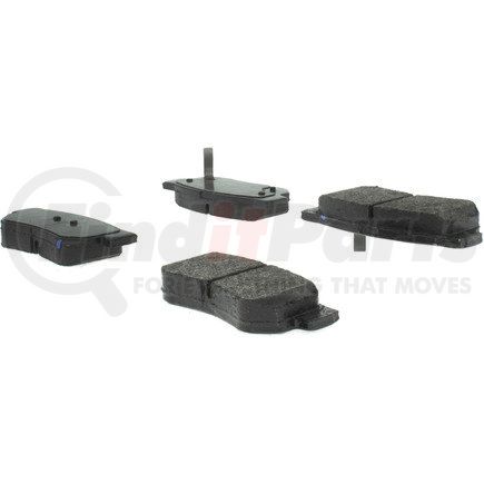 Centric 102.08130 C-Tek Semi-Metallic Brake Pads with Shims