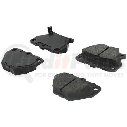 Centric 102.08230 C-Tek Semi-Metallic Brake Pads with Shims