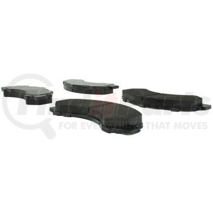 CENTRIC 102.08260 - metallic pads | c-tek semi-metallic brake pads with shims | disc brake pad