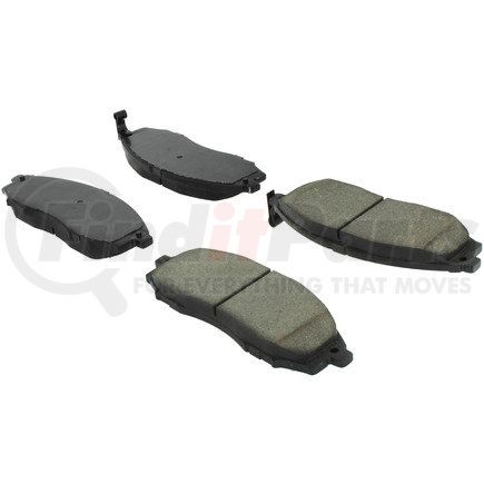 Centric 102.08300 C-Tek Semi-Metallic Brake Pads with Shims