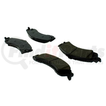 Centric 102.08340 C-Tek Semi-Metallic Brake Pads with Shims