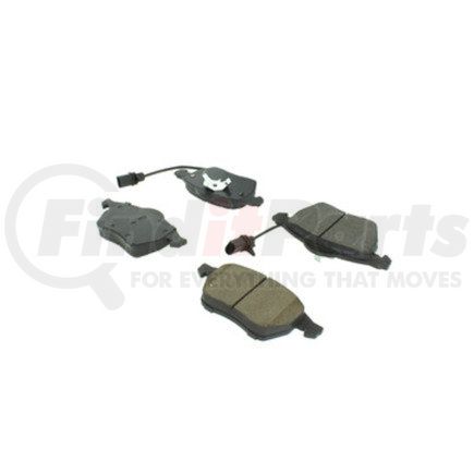 Centric 102.08400 C-Tek Semi-Metallic Brake Pads with Shims