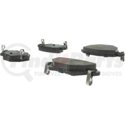 Centric 102.09110 C-Tek Semi-Metallic Brake Pads with Shims