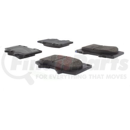 Centric 102.09760 C-Tek Semi-Metallic Brake Pads with Shims