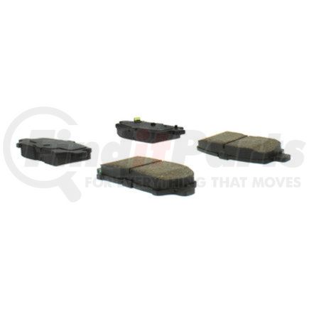 Centric 102.09990 C-Tek Semi-Metallic Brake Pads with Shims