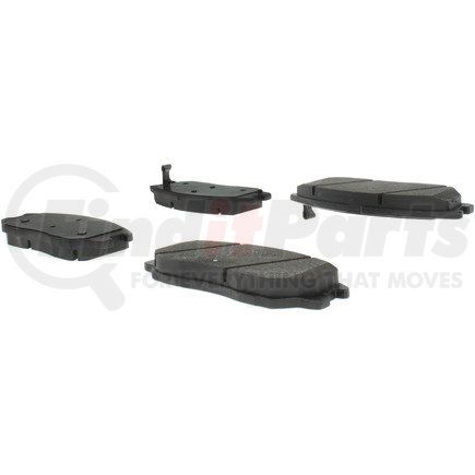 Centric 102.10130 C-Tek Semi-Metallic Brake Pads with Shims