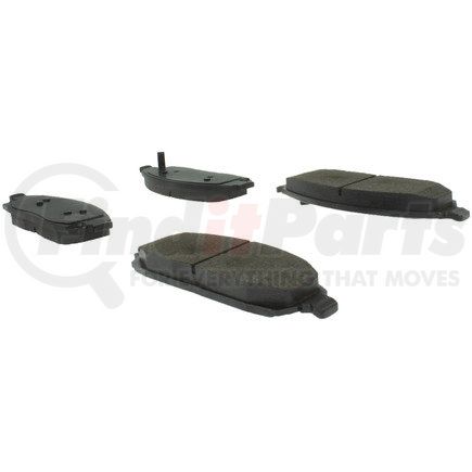 Centric 102.10800 C-Tek Semi-Metallic Brake Pads with Shims