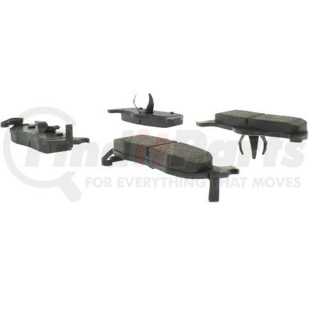 Centric 102.10870 C-Tek Semi-Metallic Brake Pads with Shims