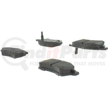 Centric 102.11000 C-Tek Semi-Metallic Brake Pads with Shims