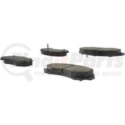 Centric 102.11020 C-Tek Semi-Metallic Brake Pads with Shims