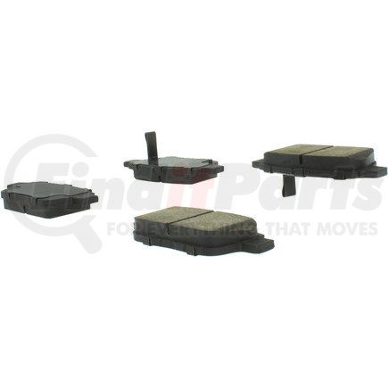 Centric 102.11030 C-Tek Semi-Metallic Brake Pads with Shims
