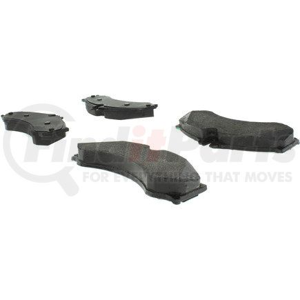 Centric 102.11360 C-Tek Semi-Metallic Brake Pads with Shims