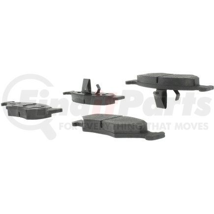 Centric 102.11400 C-Tek Semi-Metallic Brake Pads with Shims