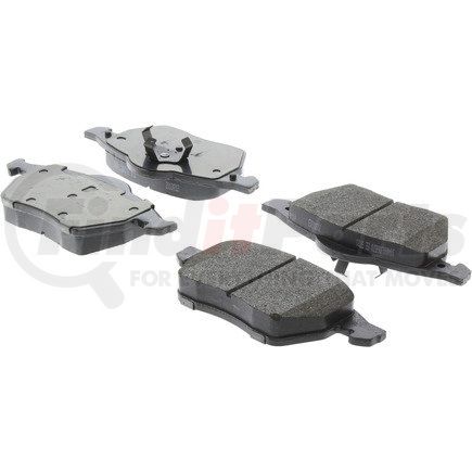 Centric 104.06870 Posi Quiet Semi-Metallic Brake Pads with Hardware