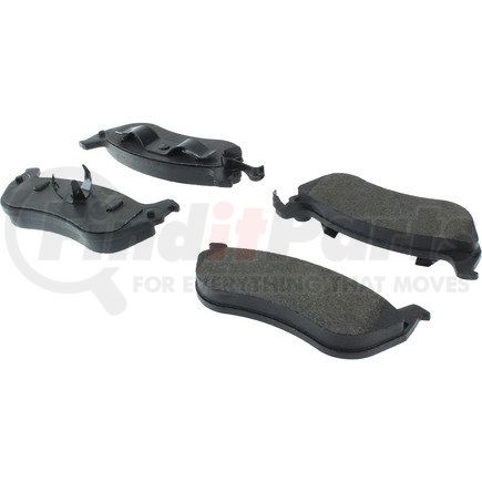 Centric 104.06900 Posi Quiet Semi-Metallic Brake Pads with Hardware