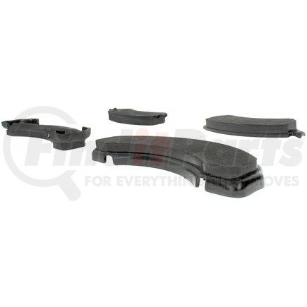 Centric 104.07170 Posi Quiet Semi-Metallic Brake Pads