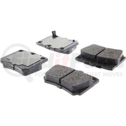 Centric 104.07330 Posi Quiet Semi-Metallic Brake Pads with Hardware