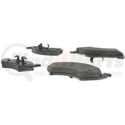 Centric 104.08200 Posi Quiet Semi-Metallic Brake Pads with Hardware