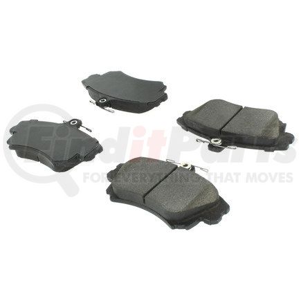Centric 104.08370 Posi Quiet Semi-Metallic Brake Pads