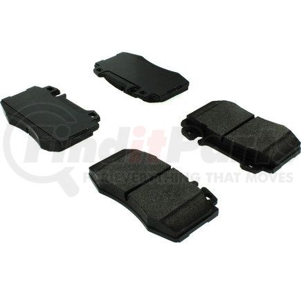 Centric 104.08472 Posi Quiet Semi-Metallic Brake Pads with Hardware