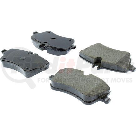 Centric 104.08720 Posi Quiet Semi-Metallic Brake Pads with Hardware