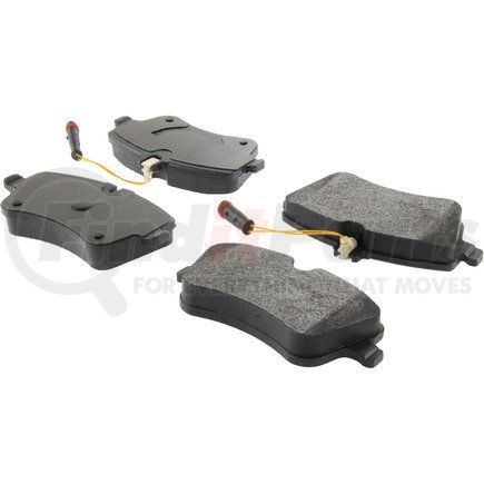 Centric 104.08721 Posi Quiet Semi-Metallic Brake Pads with Hardware
