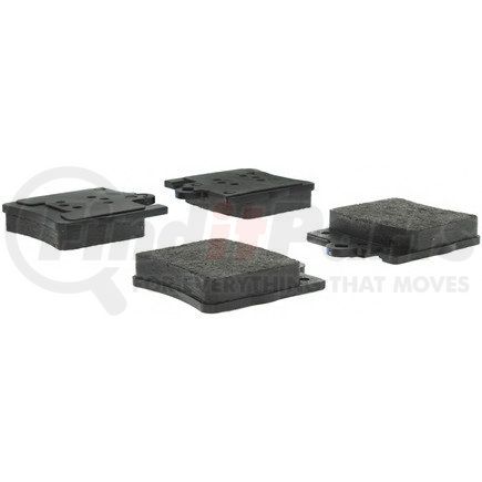 Centric 104.08760 Posi Quiet Semi-Metallic Brake Pads with Hardware