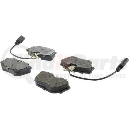 Centric 104.08772 Posi Quiet Semi-Metallic Brake Pads with Hardware