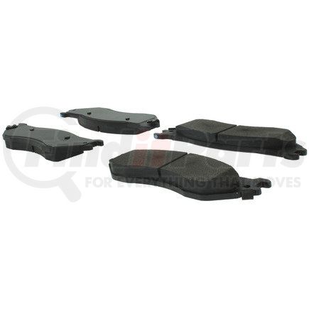 Centric 104.08970 Posi Quiet Semi-Metallic Brake Pads with Hardware
