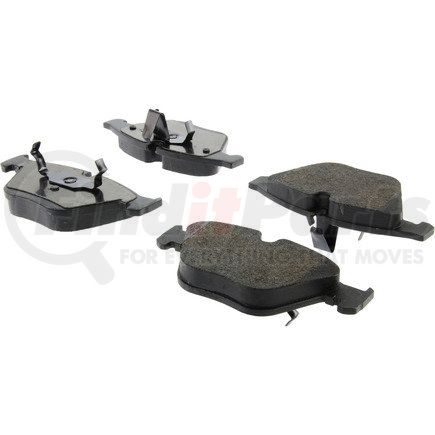Centric 104.09180 Posi Quiet Semi-Metallic Brake Pads with Hardware